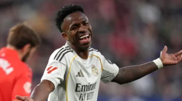 غضب فينيسيوس بعد تراجع لاعبي ريال مدريد ضد أوساسونا